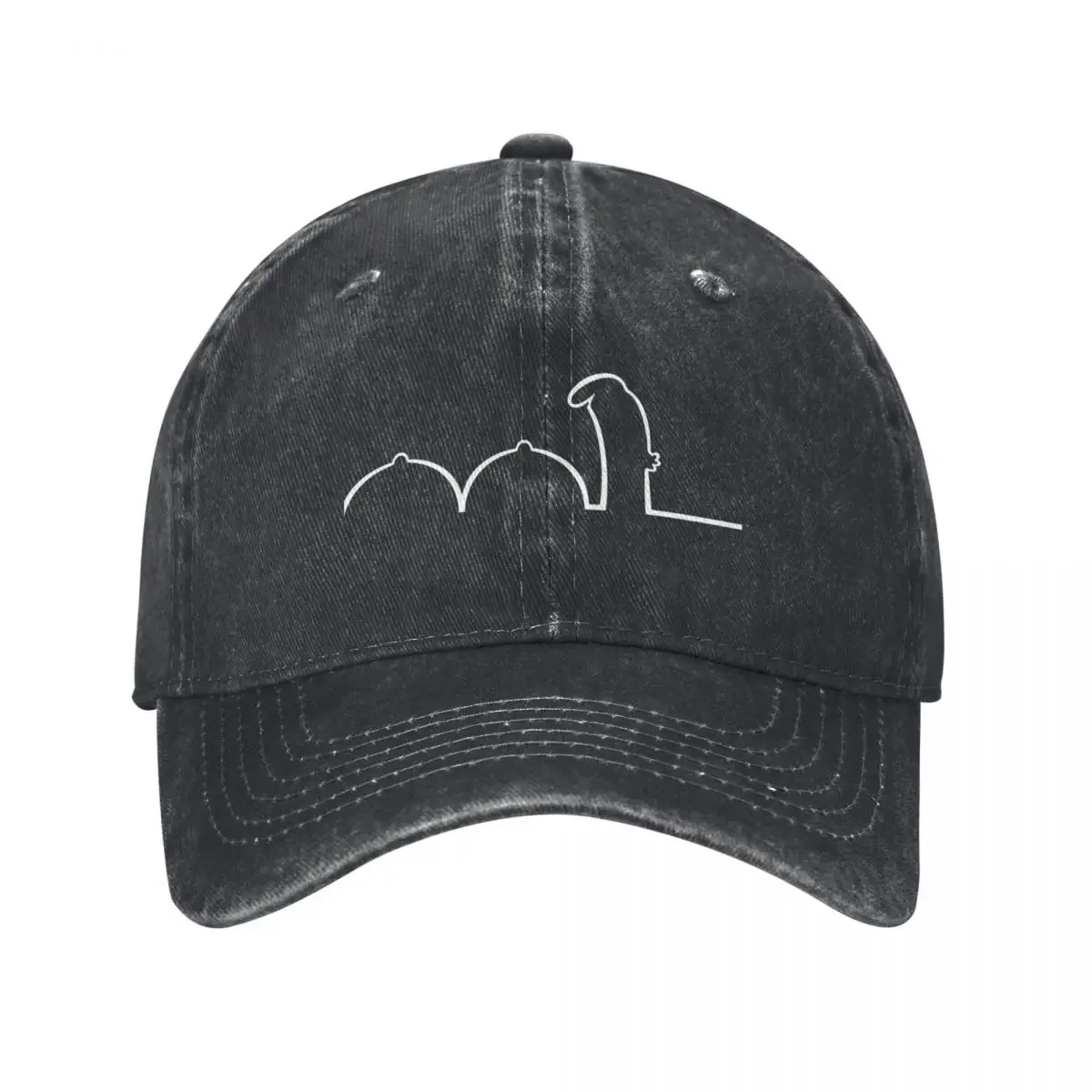 Luxury Bags La - La Linea Baseball Cap black Hat