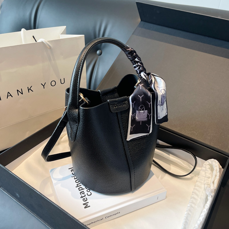 Red PU Bucket Shoulder and Cro - огляд і ціна Luxury Bags Sale