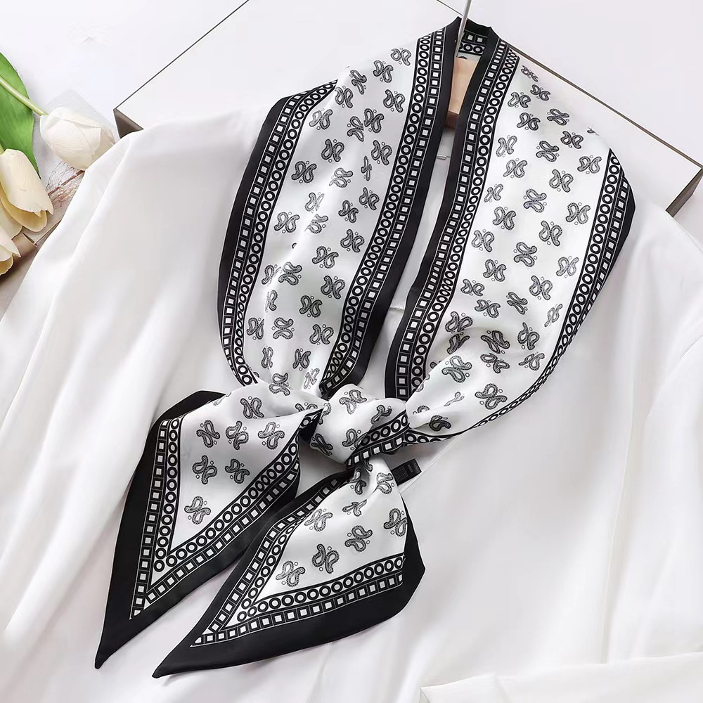 Luxury Zebra Print Silk Square - огляд і ціна Luxury Bags For Summer