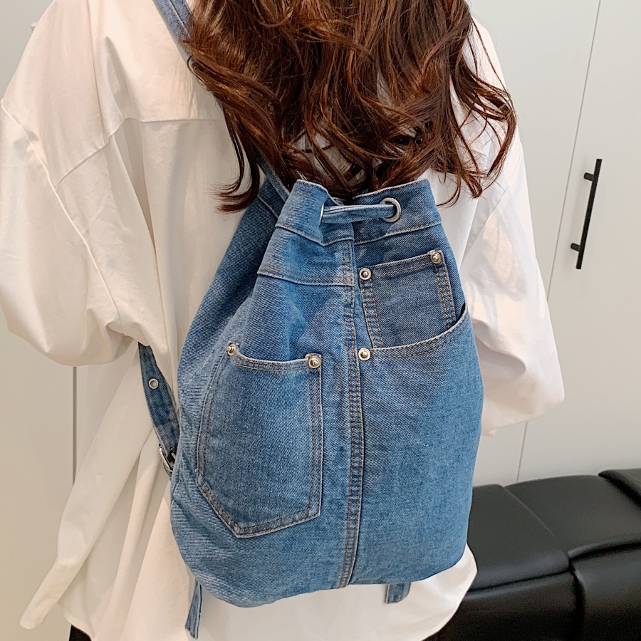 Denim Female Backpacks Casual  - огляд і ціна Luxury Bags For Kids