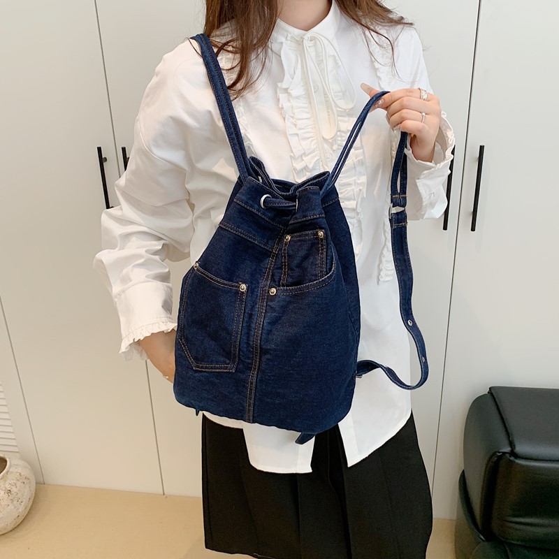 Denim Female Backpacks Casual  - огляд і ціна Luxury Bags For Kids