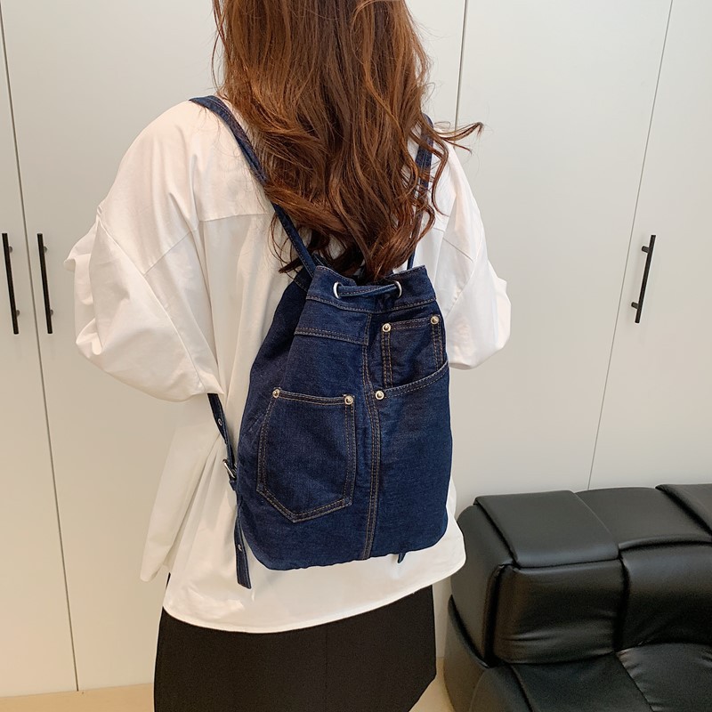 Denim Female Backpacks Casual  - огляд і ціна Luxury Bags For Kids
