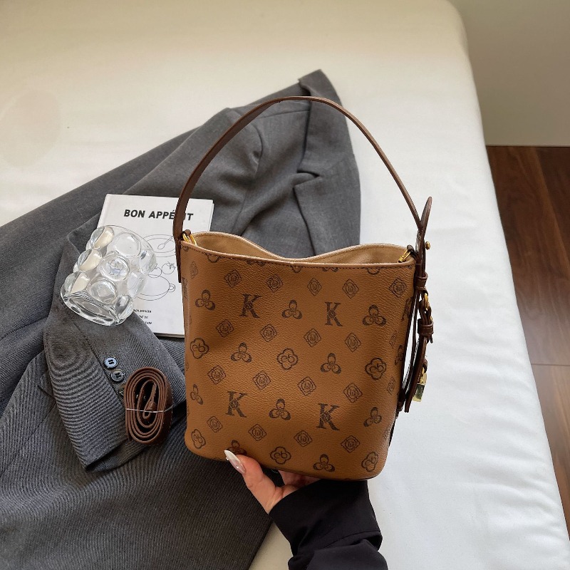 New retro fashion printed buck - огляд і ціна Luxury Bags Sale